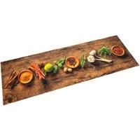 Kitchen Rug Washable Spices 45x150 cm Velvet