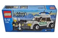 LEGO CITY POLICE CAR 7236 GIFT BOX MANUAL MINIFIGURE 100% COMPLETE GUARANTEE