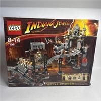 LEGO Indiana Jones Temple of Doom 7199 With Box And Instructions And Minifigures
