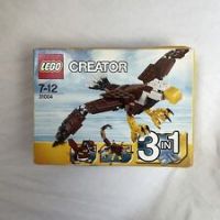 LEGO CREATOR: Fierce Flyer (31004) Eagle Scorpion Squirrel 3in1 Brand New Box