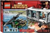 lego marvel superheroes (76007) iron man Malibu mansion attack 100% complete
