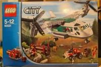 LEGO CITY Cargo Heliplane Pilot Lumberjacks Retired Set New Building Toy 60021