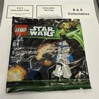 uD83DuDD39LEGOuD83DuDD39Star Wars Book & Clone Trooper Lieutenant (POLYBAG)uD83DuDD39NEWuD83DuDD39v3