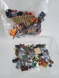 NEW THE LEGO MOVIE GETAWAY GLIDER STICKERS & INS 70800 NO MINIFIGS, ADD YOUR OWN