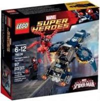 LEGO 76036  Marvel: Carnage's SHIELD Sky Attack - Unopened Squashed Box