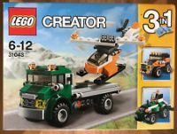 Lego 31043 Creator 3 in 1 Chopper Transporter124 pcs Retired~ NEW & lego Sealed~