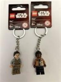 Lego Disney Star Wars Rey Keyring 853603 New & Sealed