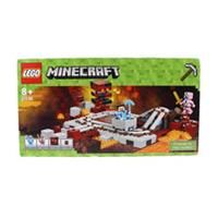 LEGO Minecraft The Nether Railway 21130 Building Kit (387 Pieces)