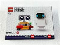 LEGO 40619 BRICKHEADZ Eve & Wall-E New Sealed Exclusive