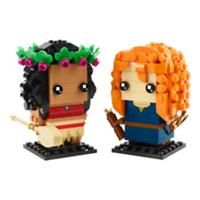 LEGO BRICKHEADZ: Moana & Merida (40621) - Brand New, Slight Box Damage