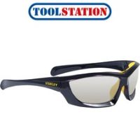 Stanley Full Frame Safety Glasses with Padded Brow Guard Indoor / Outdoor Lens