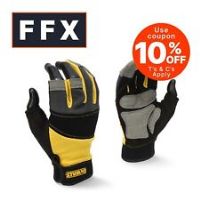 Dewalt DPG214L Framer Performance Glove (L), Black/Yellow , L