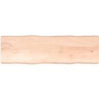 Table Top 200x60x(2-6) cm Untreated Solid Wood Live Edge