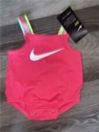 NWT Nike Baby Girls Shoulder Strap Bodysuit 3M Hyper Pink MSRP$20