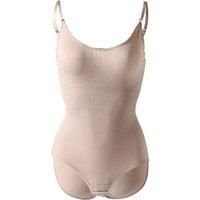 Women'S Sculpting Control Shapewear Bodysuit - 6 Sizes & 3 Colours! - Beige