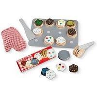 Melissa & Doug Slice and Bake Wooden Cookie Play Food Set