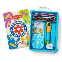 Melissa & Doug Boo-Boos & Bandages Reusable First Aid Pretend Play Set for Ages 3+
