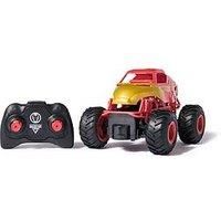Monster Jam, Marvel Iron Man RC Monster Truck, 1:24 Scale, Kids’ Toys for Boys and Girls Aged 3 and up