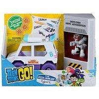 DC Comics Toy Vehicle T-Car Pizza Launcher F24