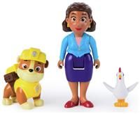 Paw Patrol Rubble, Mayor Goodway and Chickaletta Figures, Kids’ Toys for Boys and Girls Aged 3 and Up