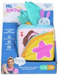 Ms. Rachel Official Surprise Learning Box, Educational Toys with Stuffed Animals, Sensory Toys & Activities for Babies, Toddler Toys for Girls & Boys Ages 0-2+