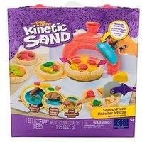 Kinetic Sand, SquishPizza Rising Pizza Playset with 452g Play Sand and 5 Tools, Kids’ Toys for Girls and Boys Aged 5 and up