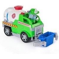 PAW Patrol Fire Rescue: Rocky Rescue Fire Tanker with Action Figure, Grab Claw and Toy Truck, Kids Toys for Boys and Girls Ages 3 and Up