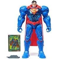 Spin Master DC Comics, Metal Force Superman Action Figure, 30-cm Extra Large Super Hero Collectible Kids’ Toys for Boys and Girls Aged 4+