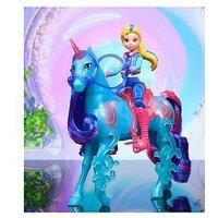 Unicorn Academy, Isabel & River Power of Friendship Set with Translucent Saddle and 2 Power Accessories, Dolls and Unicorn Toys for Girls Aged 4 and up