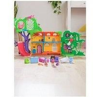Dora, Explore & Play Rainforest Casita Playset, Dora and Boots Figures, Doll/'s house Furniture, Bilingual Phrases, Kids Toys for Girls and Boys Ages 3 and Up