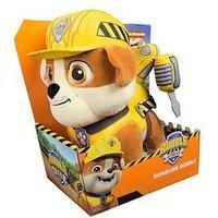 Rubble and Crew Rumbling Rubble Plush Toy, Interactive Sensory Toy, Dog Stuffed Animal, Kids Toys for Boys & Girls Ages 3 and Up, 30,5 cm