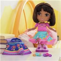 Dora, Dance with Me Dora, Interactive Dancing Doll with 2 Skirts, Bilingual Phrases and Music, Kids Toys for Girls and Boys Ages 3 and Up