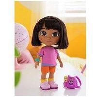 Dora, Sing & Explore Dora Doll with Music, Sound Effects, Bilingual Phrases, Doll Clothes and Accessories, Kids Toys for Girls and Boys Ages 3 and Up
