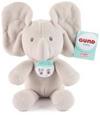 GUND Baby Peek-a-Boo Flappy Elephant Plush, Elephant Stuffed Animal, Baby Toy for Ages 0 and Up, Grey, 18 cm