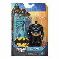 DC Comics, Batman Ninja Strike 15cm Batman Action Figure with Pop-Out Ninja Accessories, Super Hero Kids Toys for Boys and Girls Ages 3 and Up