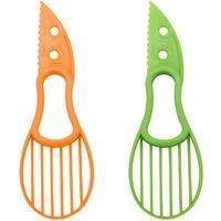 3In1 Avocado Corer And Peeler- Set Of 3! - Green