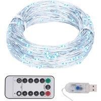 LED String with 300 LEDs Cold White 30 m