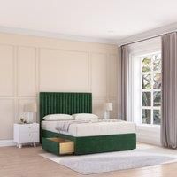 Manhattan Divan Bed Base No Drawers & 26" Struts Headboard