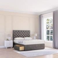 Mayfair Naples Bed Set With 4 Drawers, Mattress & 26" Headboard