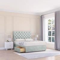 Mayfair Naples Bed Set With 4 Drawers, Mattress & 26" Headboard
