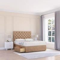 Mayfair Naples Bed Set With 4 Drawers, Mattress & 26" Headboard