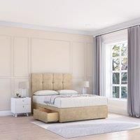 Jasmine Coniston Bed Set With No Drawers Mattress & 54" Headboard