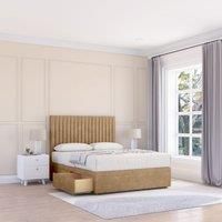 Manhattan Dumfries Bed Set With No Drawers Mattress & 54" Headboard