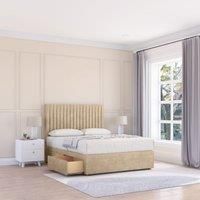 Manhattan Coniston Bed Set With 2 Drawers, Mattress & 54" Headboard