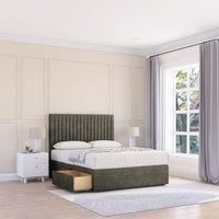 Manhattan Dumfries Bed Set With 4 Drawers, Mattress & 54" Headboard