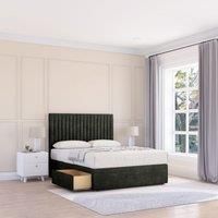 Manhattan Dumfries Bed Set With 4 Drawers, Mattress & 54" Headboard