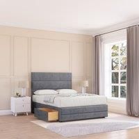 Monaco Coniston Bed Set ,No Drawers Mattress & 54" Headboard