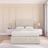 Cambridge Plush Bed Set ,No Drawers Mattress & 54" Headboard