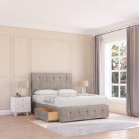 Cambridge Plush Bed Set ,No Drawers Mattress & 54" Headboard