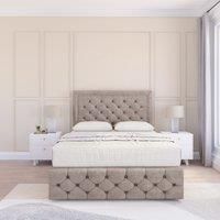 Vienna Plush Bed Set ,No Drawers Mattress & 54" Headboard